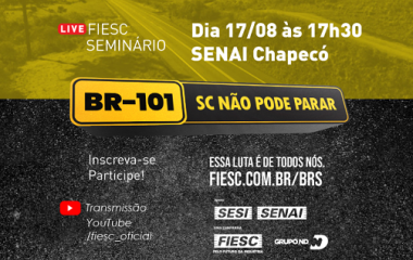 Seminário: BRs - SC Não pode parar