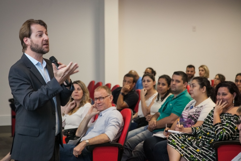 Em Blumenau, evento ocorreu na tarde desta segunda-feira (27) (Foto: Léo Laps)