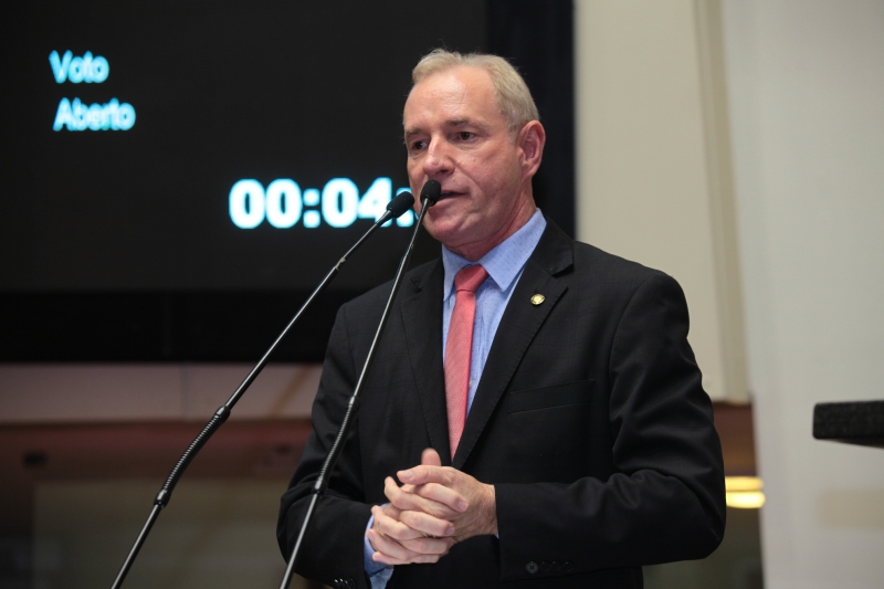 Parlamentar presidia a Assembleia Legislativa de Santa Catarina (foto: Solon Soares/divulgação Alesc)