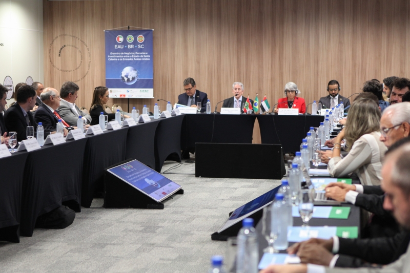 Encontro foi realizado nesta terça-feira (3), na FIESC (foto: Filipe Scotti)