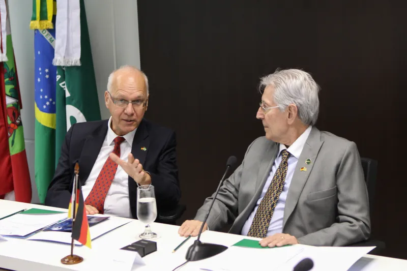 Encontro debateu parcerias estratégicas entre o Sistema Indústria e a Alemanha. Foto: Filipe Scotti