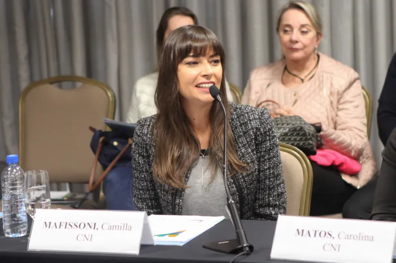 Camila Mafissoni, da CNI (foto: Filipe Scotti)