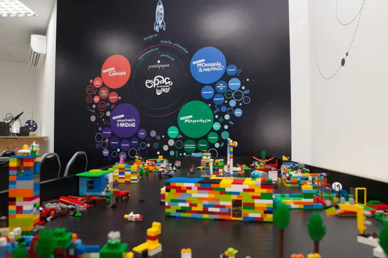 Espaço de Educação Maker oferece aulas no contraturno escolar. Foto: Filipe Scotti