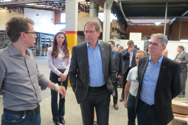 Visita à empresa Zametal (foto: Filipe Scotti)