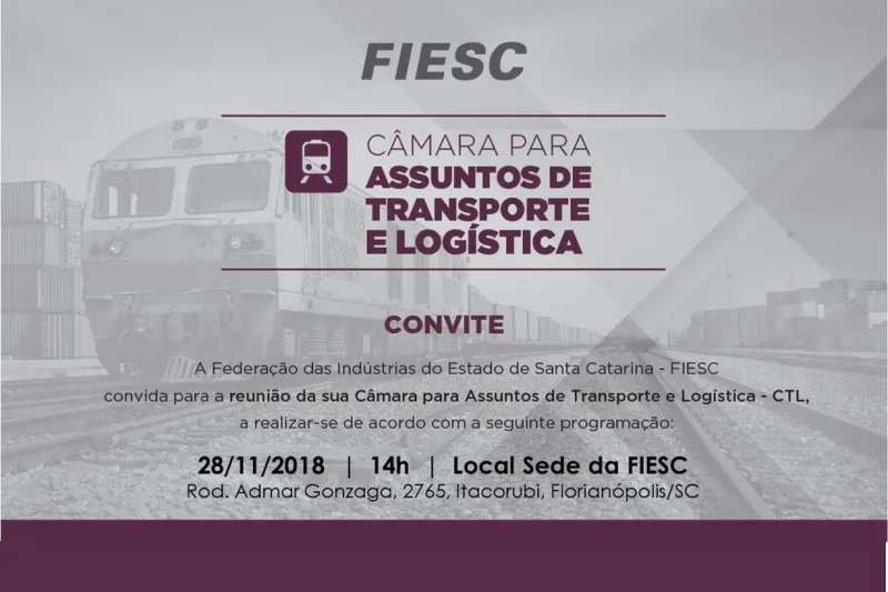 Nesta quarta-feira, reunião na FIESC debate potencial do aeroporto Hercílio Luz e os corredores rodoviários catarinenses