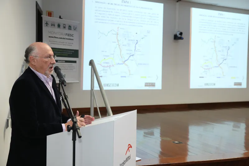 Engenheiro Ricardo Saporiti detalhou os estudos. Foto: André Kopsch