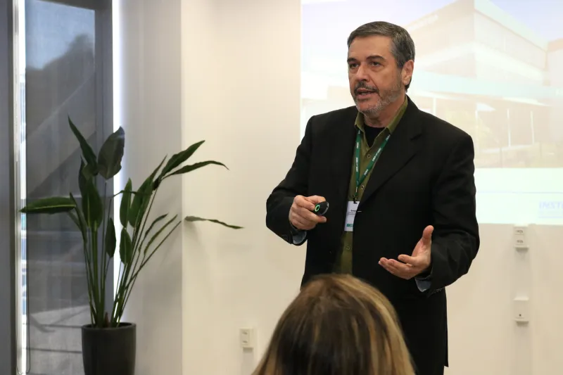 Luis Gonzaga (Institutos SENAI de Inovação em Sistemas de Manufatura e de Processamento a Laser). Foto: Ivonei Fazzioni
