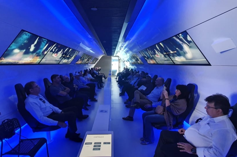 Visita ao Centro Peres, em Tel Aviv