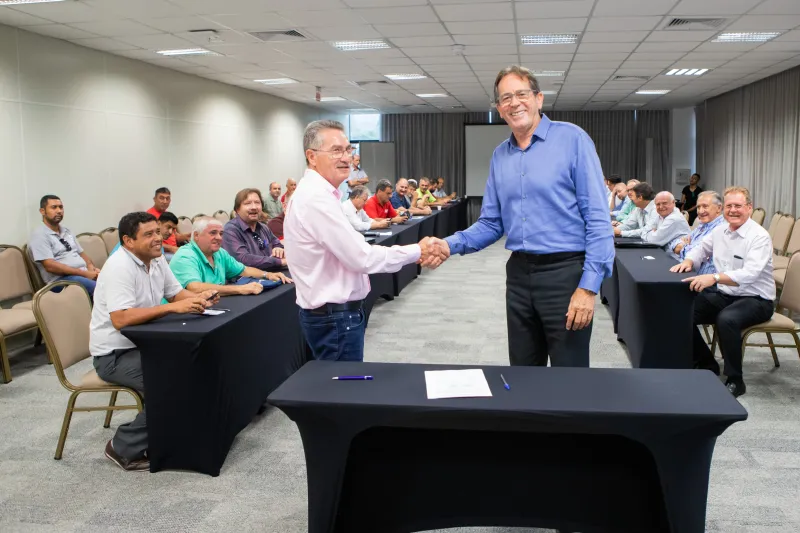 Acordo entre empregadores e trabalhadores foi fechado nesta quinta-feira (30), em Florianópolis (foto: Filipe Scotti)