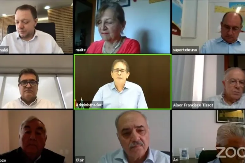 Participantes do webinar