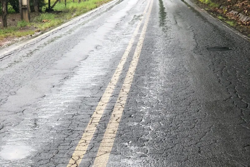 SC-477, no trecho de Benedito Novo a Dr. Pedrinho (foto: Ricardo Saporiti) 