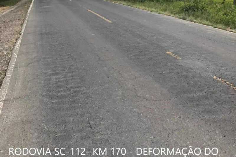 SC-112, no km 170 (foto: Ricardo Saporiti)