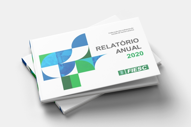 Publicação está disponível em fiesc.com.br/relatorio. Arte: Jaison Henicka
