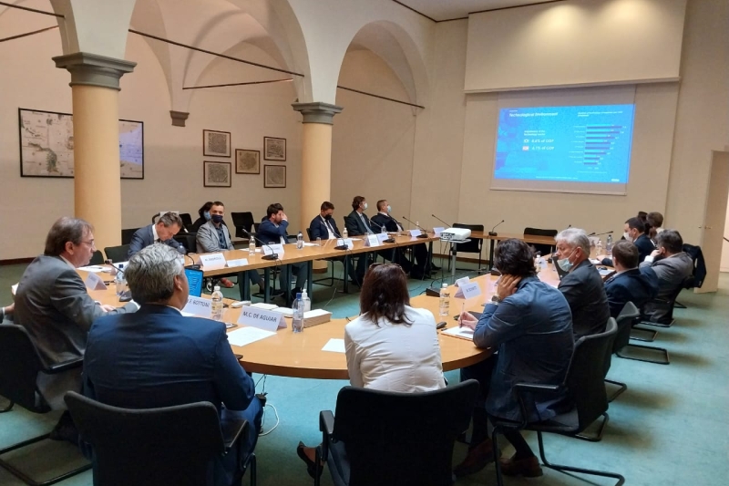 Encontro na Confindustria