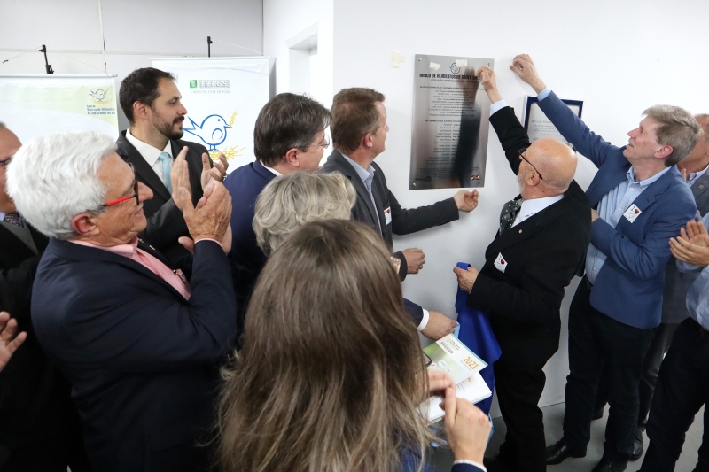 Centro logístico da FIESC em São José funcionará como entreposto do Banco de Alimentos. Foto: Ivo Gonçalves