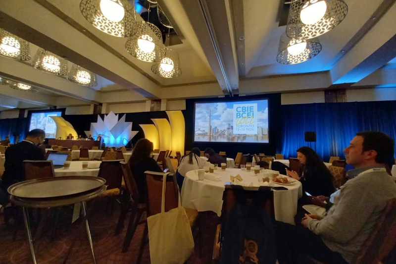 Conferência da Canadian Bureau for International Education, em Toronto.