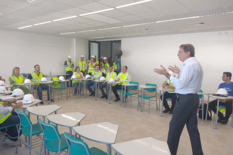 Visita ao Moinho foi realizada nesta quarta-feira, dia 15