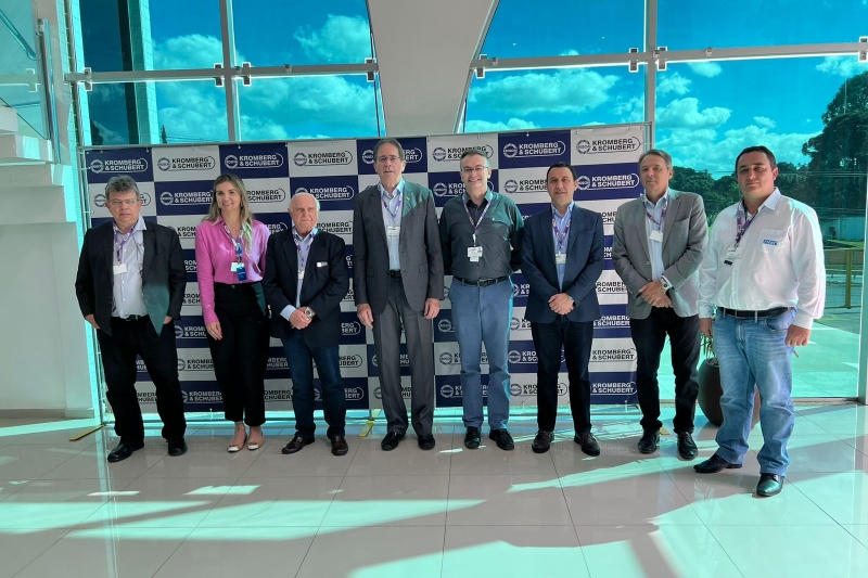 Visita à Kromberg & Schubert. Foto: Ivan Liebl