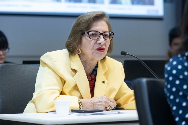 Maria Teresa Bustamante, presidente da Câmara de Comércio Exterior da FIESC