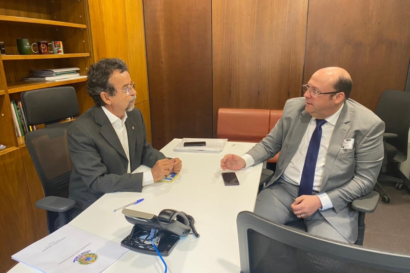Reunião com o deputado Fernando Mineiro 
