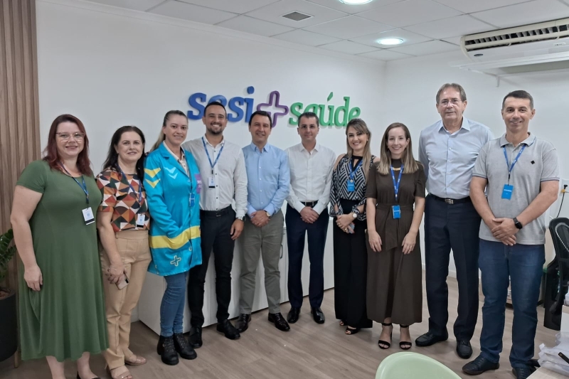 SESI Clínica, em Tubarão (foto: Agência Novo Texto)