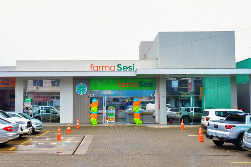 farmaSesi, rede de farmácias do SESI/SC, inaugura filial em São Lourenço do Oeste