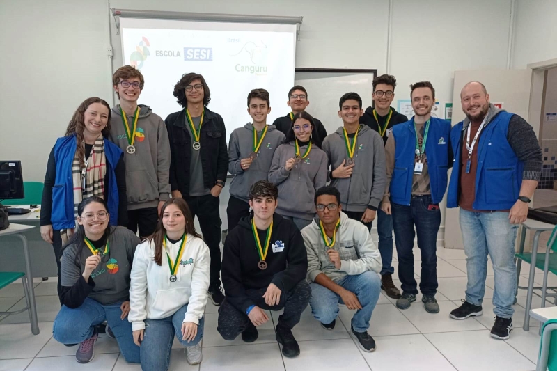 Grupo de São José também se destacou no Canguru deste ano