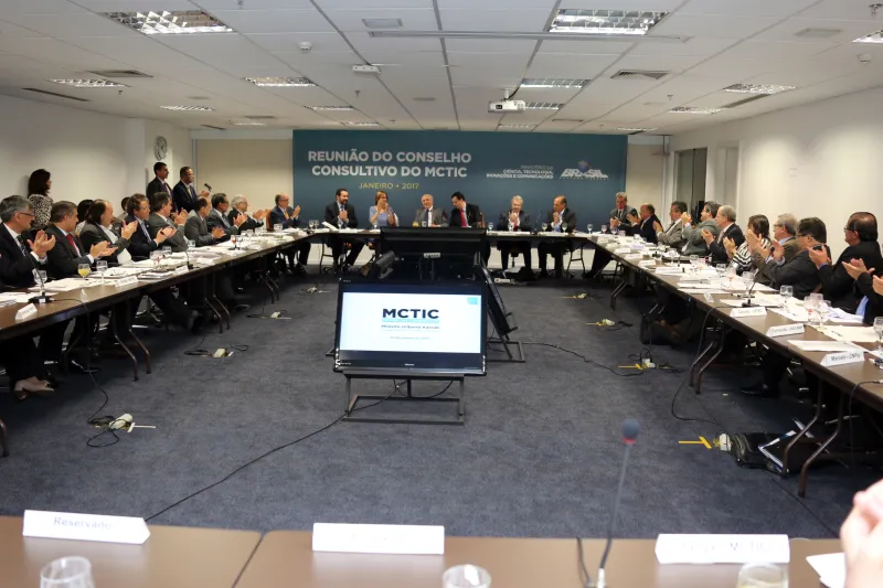 Reunião do Conselho Consultivo do MCTIC. Foto: Herivelto Batista/MCTIC