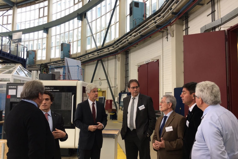 Industriais de SC em visita no Instituto Fraunhofer (foto: divulgação FIESC)