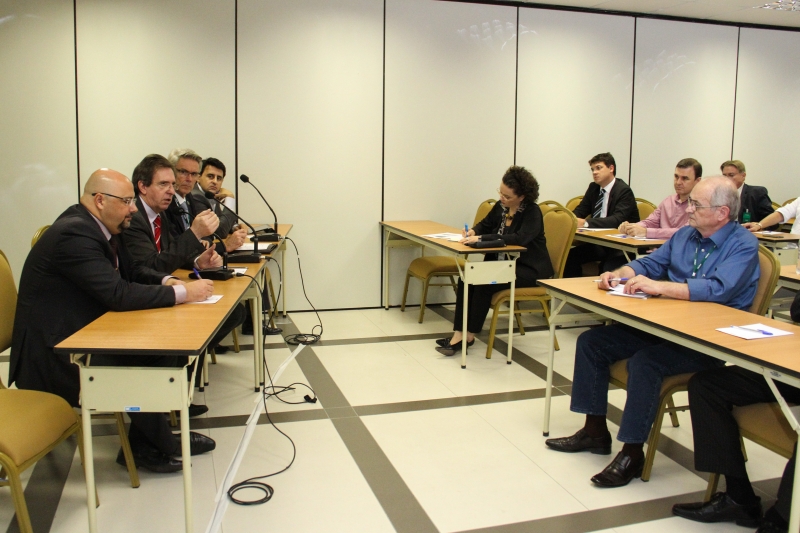 Reunião foi realizada na FIESC, em Florianópolis (foto: Filipe Scotti)